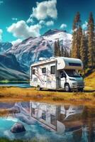 holiday travel in motorhomes photo