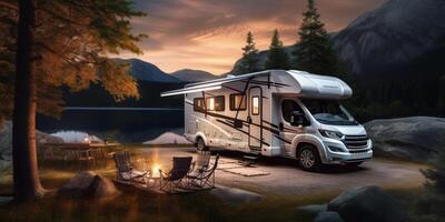 holiday travel in motorhomes photo