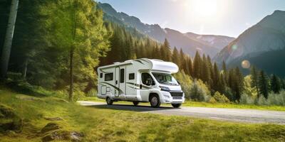 holiday travel in motorhomes photo