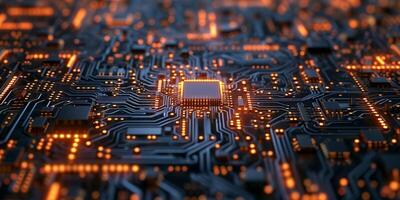 board with chips close-up photo