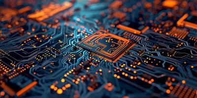 board with chips close-up photo