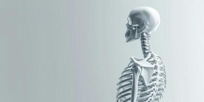 human skeleton model photo