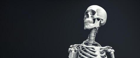 human skeleton model photo