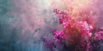 Abstract Botanical Florals background pattern photo