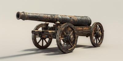 19th century artillery cannons photo