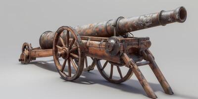 19th century artillery cannons photo