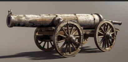 19th century artillery cannons photo