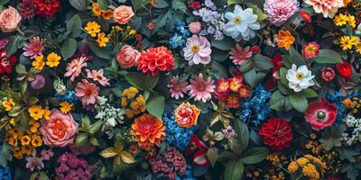 Botanical Florals background photo