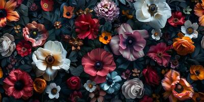 Botanical Florals background photo