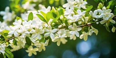 spring flowers blooming photo