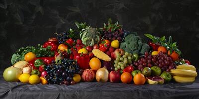 fruits and vegetables Assorted photo