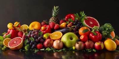 fruits and vegetables Assorted photo