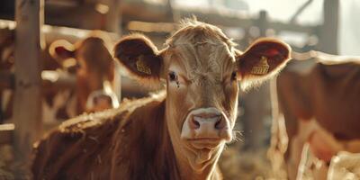 cows in the pasture photo