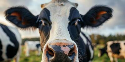 cows in the pasture photo