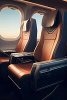 business jet interior business class photo