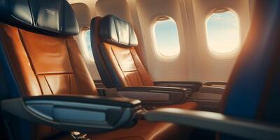 business jet interior business class photo