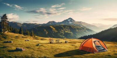 tent outdoor camp photo