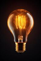 light bulb infographic idea photo