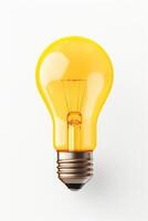 light bulb infographic idea photo