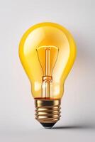 light bulb infographic idea photo