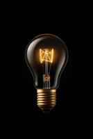 light bulb infographic idea photo