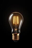 light bulb infographic idea photo