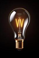 light bulb infographic idea photo
