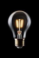 light bulb infographic idea photo
