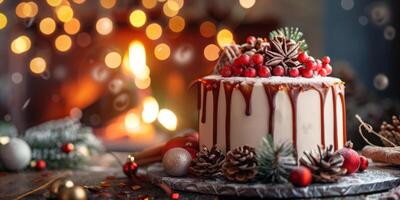 new year christmas baking cake sweets photo