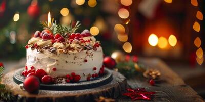 new year christmas baking cake sweets photo