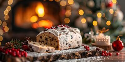 new year christmas baking cake sweets photo