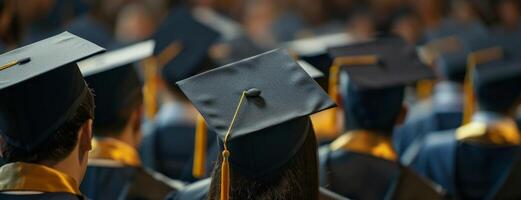 graduate back view photo