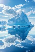 Iceberg in Antarctica photo