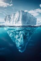 iceberg en la antártida foto