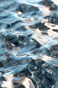 water in the pool close-up photo