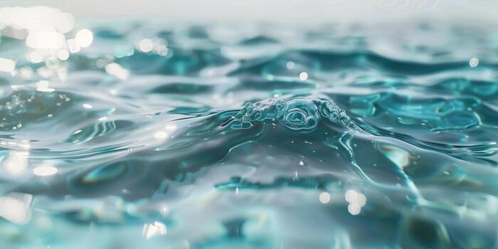 agua en el piscina de cerca foto