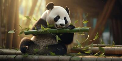 Panda in the wild photo