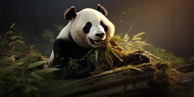 Panda in the wild photo