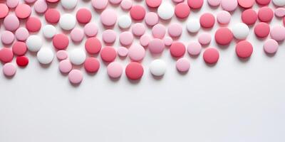scattered pills medicines photo