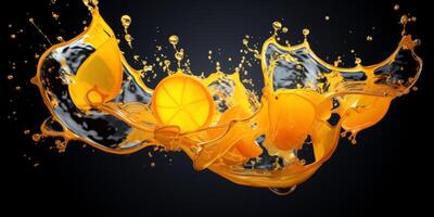 splashes of juice photo