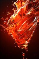 splashes of juice photo