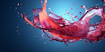 splashes of juice photo