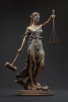 themis es diosa de justicia y ley foto