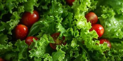 fresh vegetable salad photo