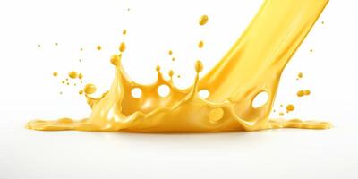 delicious melting cheese with holes photo