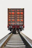 freight train cargo delivery photo