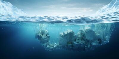 Antarctic sea iceberg photo