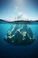 Antarctic sea iceberg photo