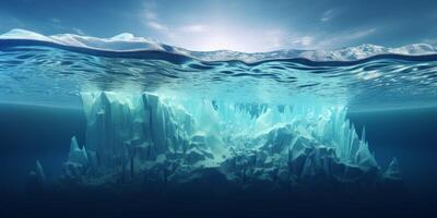 Antarctic sea iceberg photo