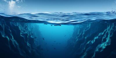 Antarctic sea iceberg photo